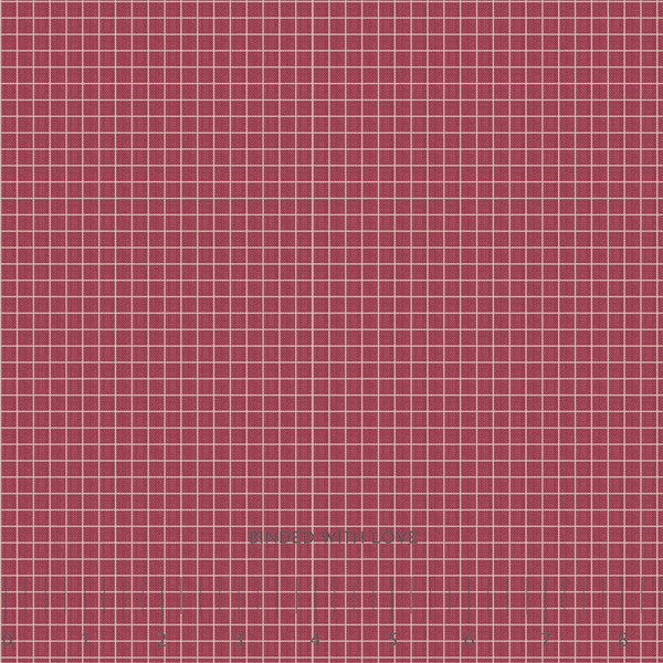 Plaid Burgundy 160086 | Creating Memories Winter by Tone Finnanger | Tilda Fabrics | Continuous Yardage | Fat Quarter