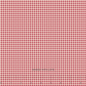 Gingham Red 160087 | Creating Memories Winter by Tone Finnanger | Tilda Fabrics | Continuous Yardage | Fat Quarter