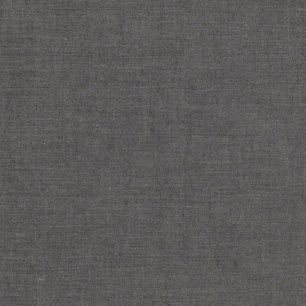 Dark Gray 160038 | Chambray Basics Tilda Fabrics | Yarn Dyed Woven Quilting Fabric | Continuous Yardage | Fat Quarter