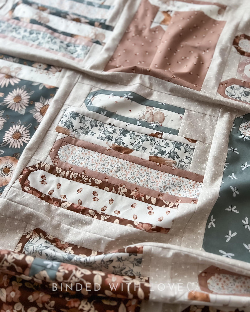 Book Nook Throw Quilt Kit | Modern Quilt Kit
