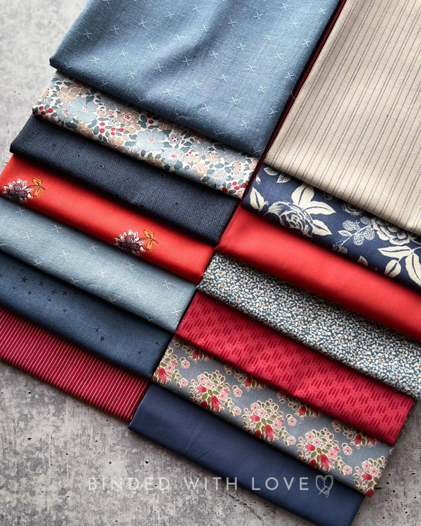 Curated Fat Quarter Bundle | 14 Fat Quarters | Hand Selected Quilting Bundle | Quilting Fabric | BUNDLE-251