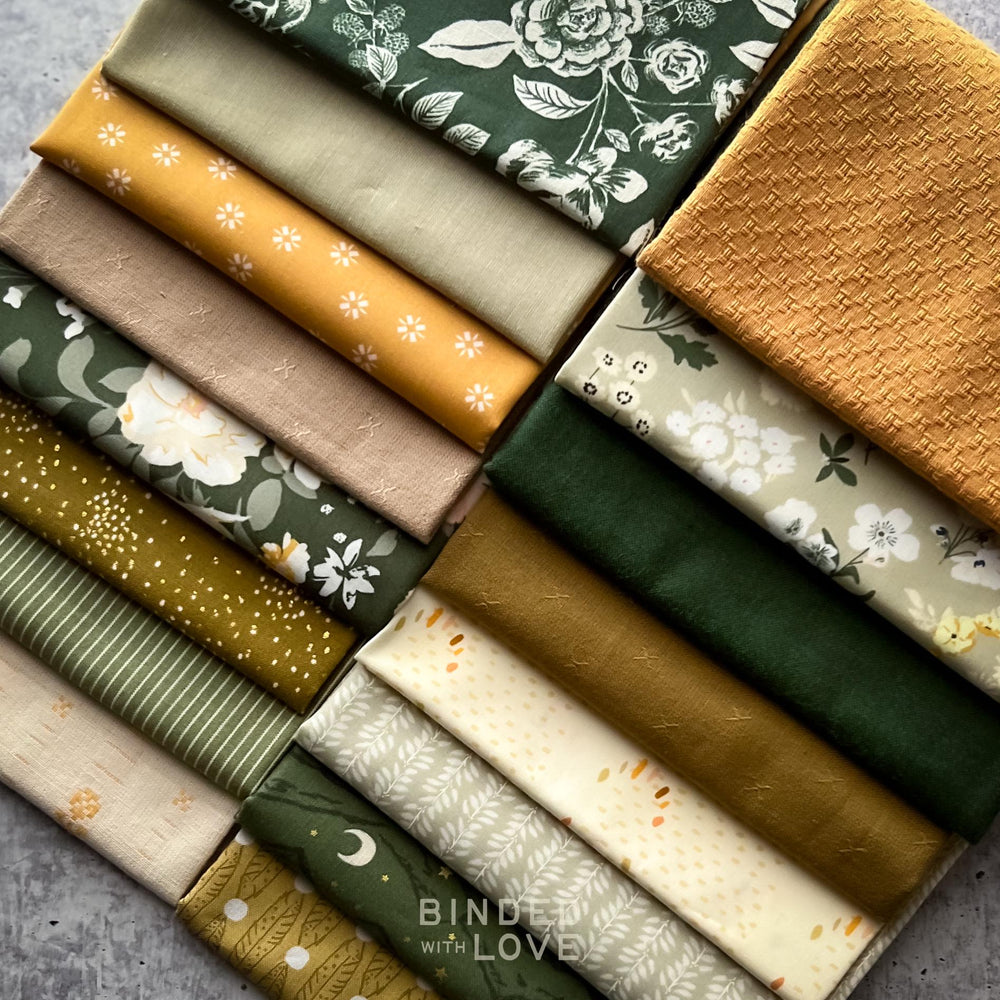 Moss & Marigold Bundle | Curated 16 Fat Quarter Bundle | BUNDLE-262