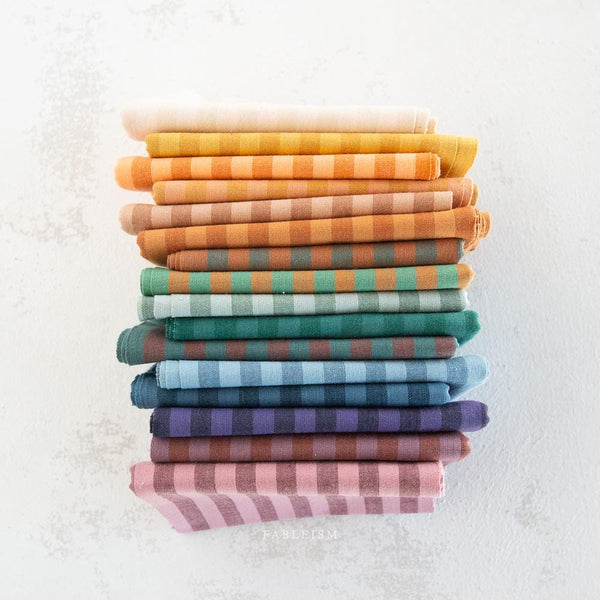 Sun Stripes Full Collection by Fableism Supply Co. | 16 Yarn Dyed Wovens | BUNDLE-265