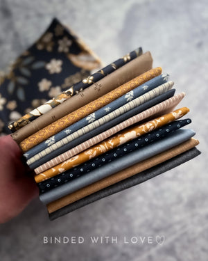 Curated Fat Quarter Bundle | 12 Fat Quarters | Hand Selected Quilting Bundle | Quilting Fabric | BUNDLE-252