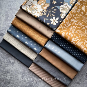Curated Fat Quarter Bundle | 12 Fat Quarters | Hand Selected Quilting Bundle | Quilting Fabric | BUNDLE-252