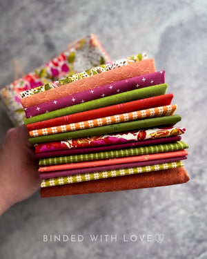 Curated Fat Quarter Bundle | 14 Fat Quarters | Hand Selected Quilting Bundle | Quilting Fabric | BUNDLE-257