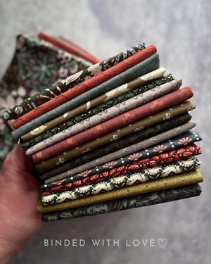 Curated Fat Quarter Bundle | 15 Fat Quarters | Hand Selected Quilting Bundle | Quilting Fabric | BUNDLE-2561