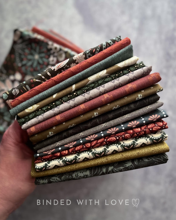 Curated Fat Quarter Bundle | 15 Fat Quarters | Hand Selected Quilting Bundle | Quilting Fabric | BUNDLE-2561