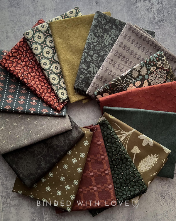 Curated Fat Quarter Bundle | 15 Fat Quarters | Hand Selected Quilting Bundle | Quilting Fabric | BUNDLE-2561