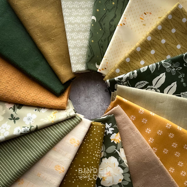 Moss & Marigold Bundle | Curated 16 Fat Quarter Bundle | BUNDLE-262