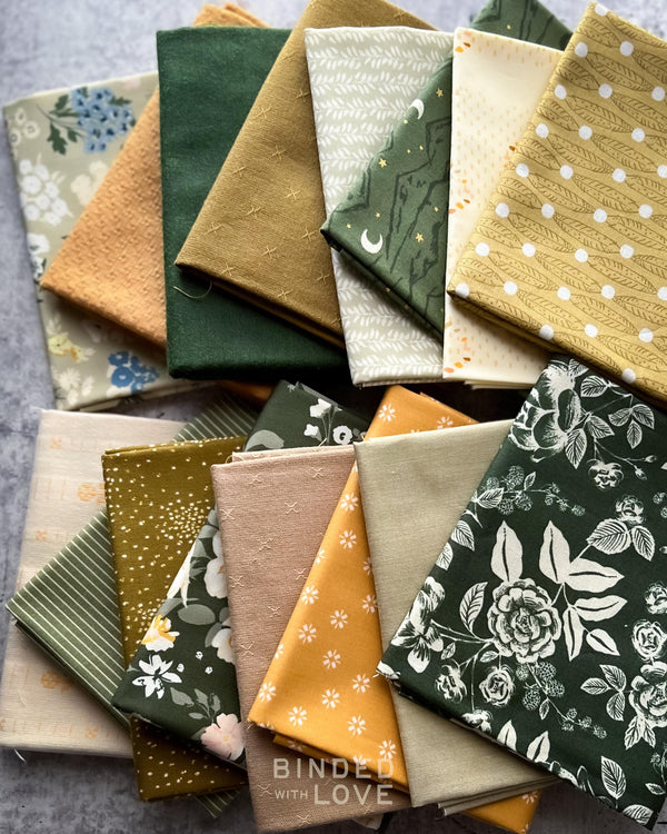 Moss & Marigold Bundle | Curated 16 Fat Quarter Bundle | BUNDLE-262