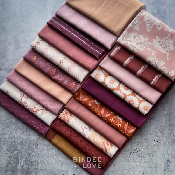 Rosewood Reveire Bundle | Curated 20 Fat Quarter Bundle | BUNDLE-263