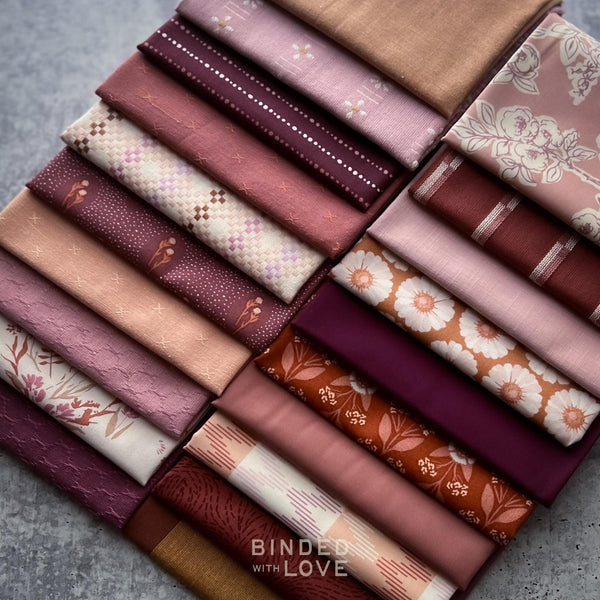 Rosewood Reveire Bundle | Curated 20 Fat Quarter Bundle | BUNDLE-263
