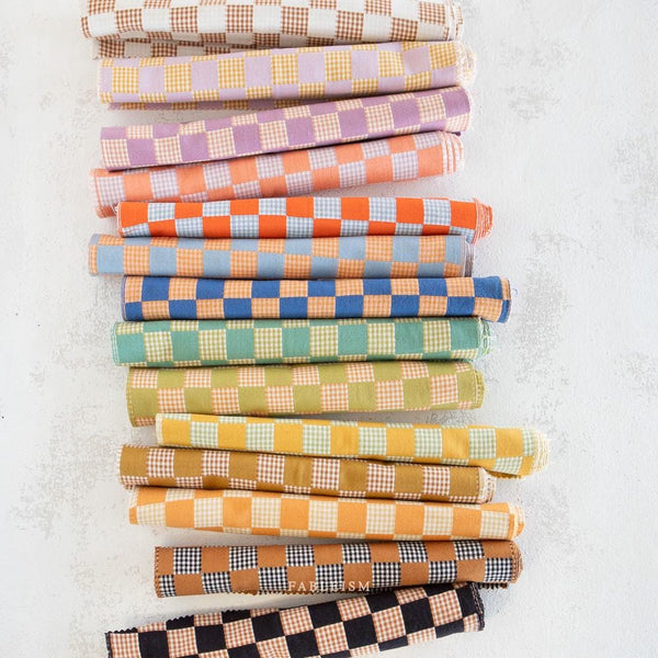 Checkmate Checkers Full Collection by Fableism Supply Co. | 14 Yarn Dyed Wovens | BUNDLE-264