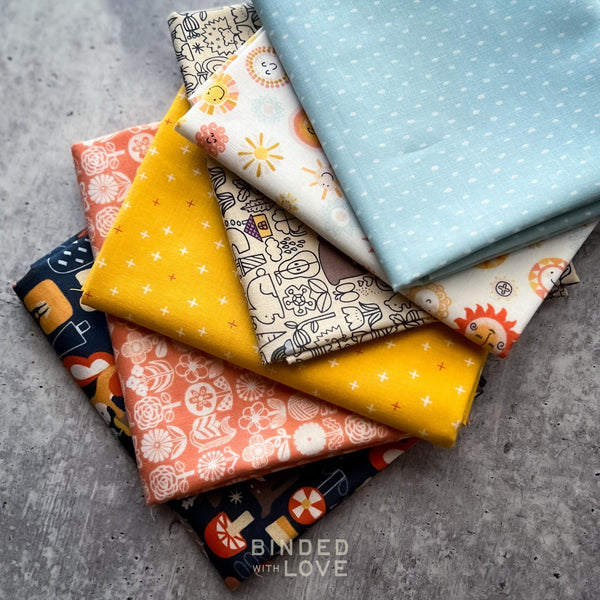 Kanpeki Na Hi by Hitomi Osumi | Cotton + Steel | 6 Prints | BUNDLE-268