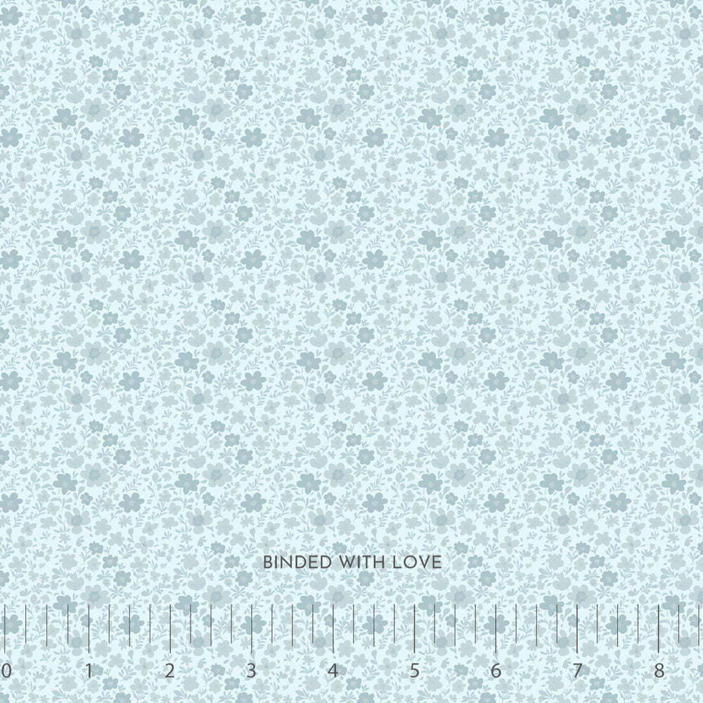 Floral Whisper Fresh Blue RJ6213-FB1 | Flower Magic by RJR Studios