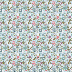 Happy Petals Sky Blue RJ6212-SB1 | Flower Magic by RJR Studios