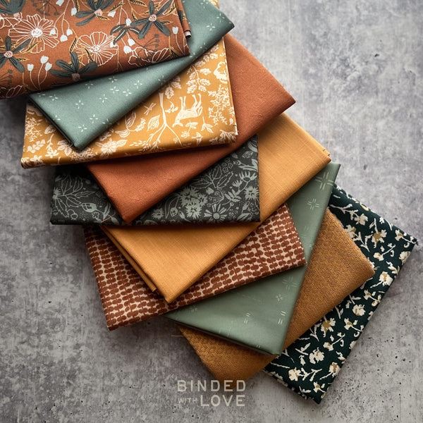 Woodland Reverie Bundle | Curated 10 Fat Quarter Bundle | BUNDLE-270