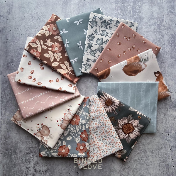 Charmwood by Bernadett Urbanovics for FIGO Fabrics | 12 Prints | BUNDLE-271