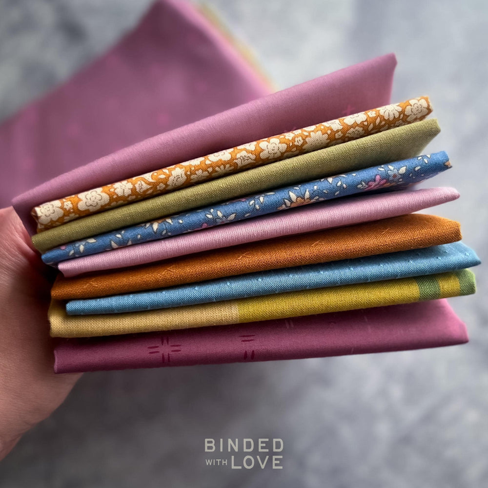 Sunshine & Sherbet Bundle | Curated 9 Fat Quarter Bundle | BUNDLE-272