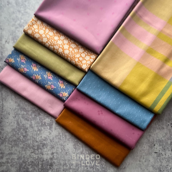 Sunshine & Sherbet Bundle | Curated 9 Fat Quarter Bundle | BUNDLE-272