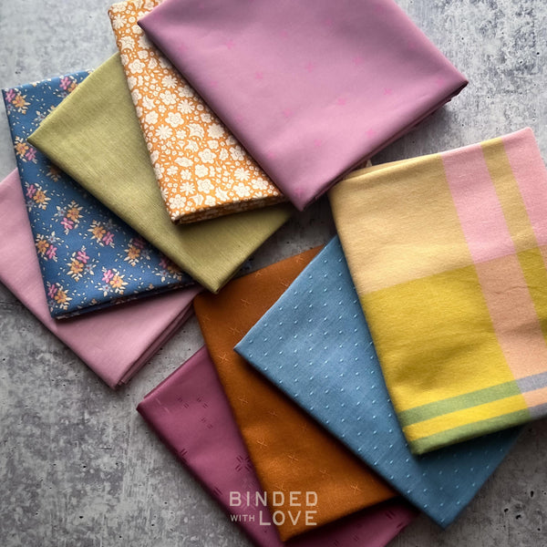 Sunshine & Sherbet Bundle | Curated 9 Fat Quarter Bundle | BUNDLE-272
