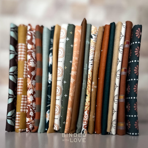 Woodland Hearth Bundle | Curated 20 Fat Quarter Bundle | BUNDLE-273