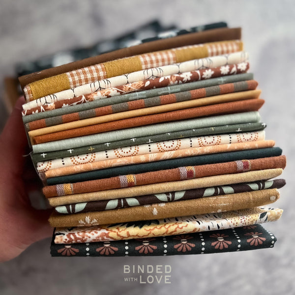 Woodland Hearth Bundle | Curated 20 Fat Quarter Bundle | BUNDLE-273