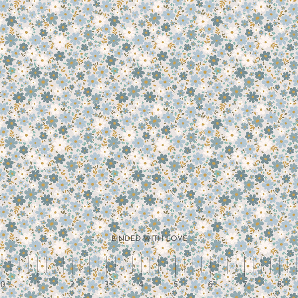 Field Of Blooms Powderblue RJ6211-PO1 | Flower Magic by RJR Studios