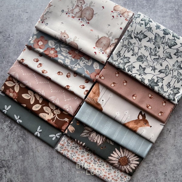 Charmwood by Bernadett Urbanovics for FIGO Fabrics | 12 Prints | BUNDLE-271
