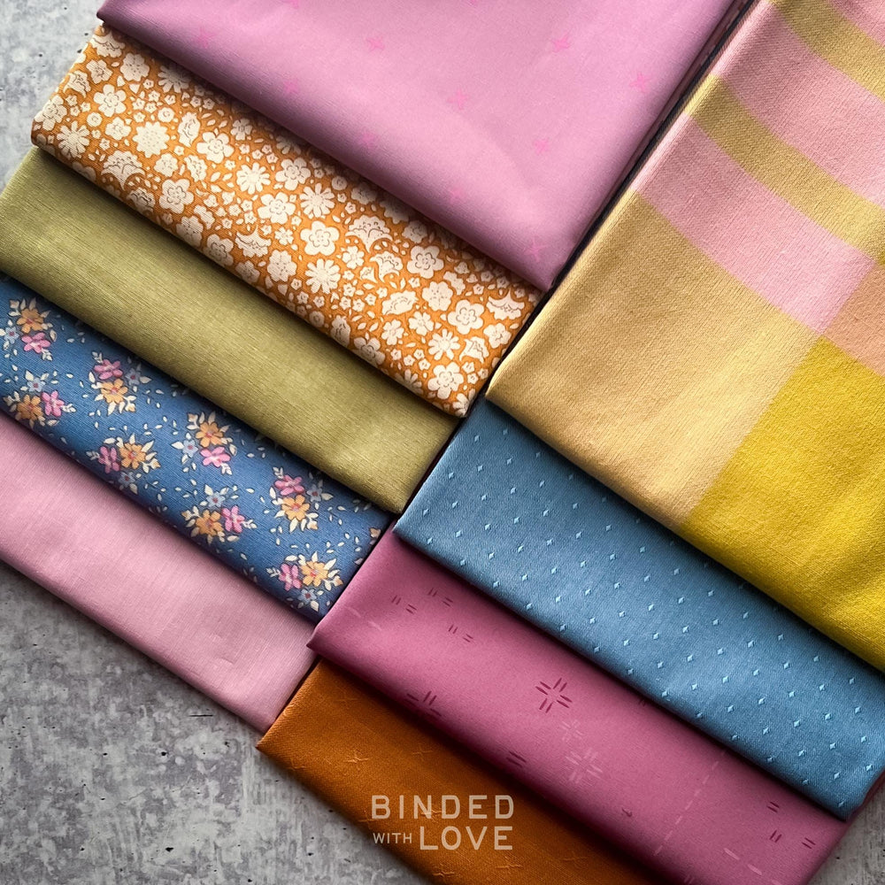 Sunshine & Sherbet Bundle | Curated 9 Fat Quarter Bundle | BUNDLE-272
