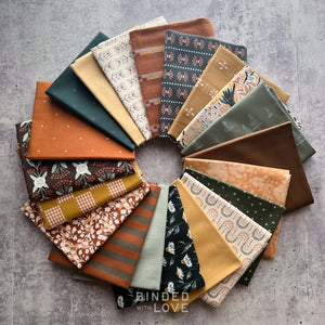 Woodland Hearth Bundle | Curated 20 Fat Quarter Bundle | BUNDLE-273
