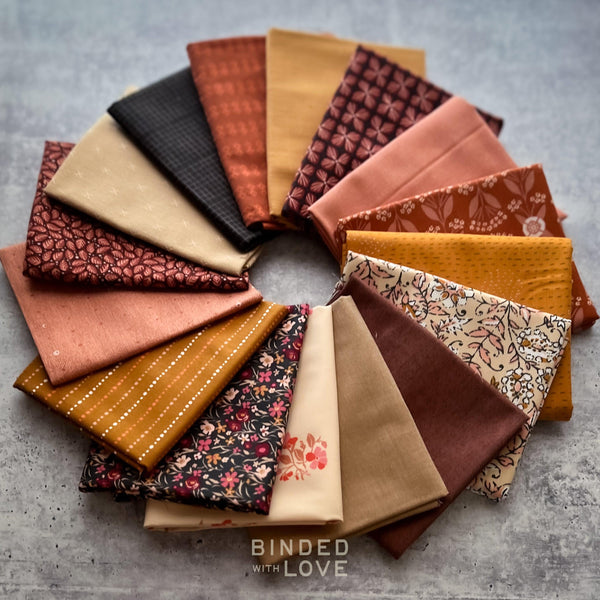 Cinnamon Grove Bundle | Curated 16 Fat Quarter Bundle | BUNDLE-274