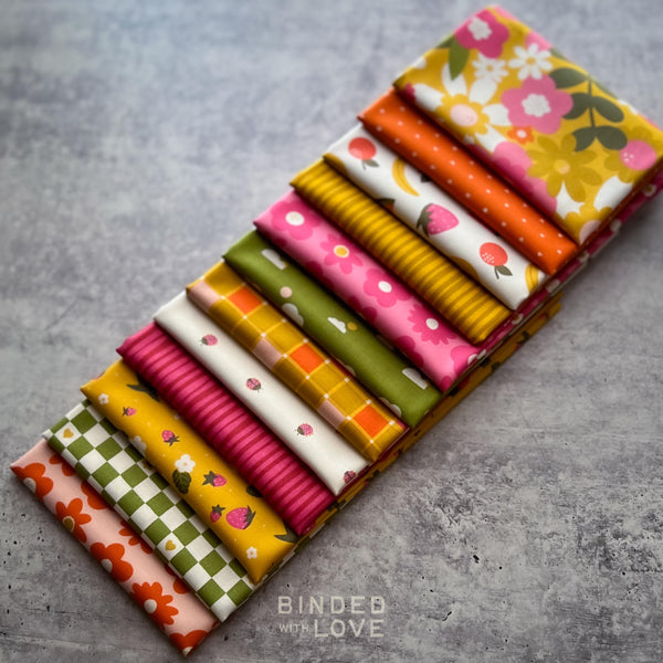 Joyful June by Sarah Hearts for FIGO Fabrics | 12 Prints | BUNDLE-275