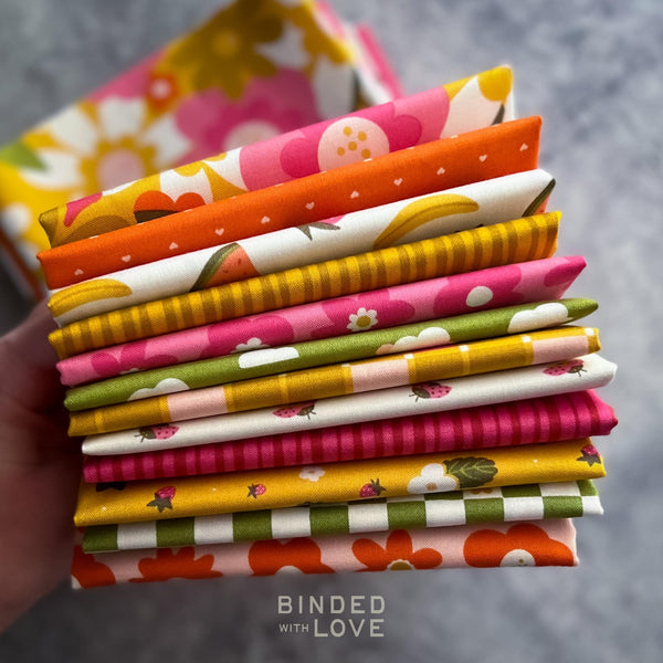 Joyful June by Sarah Hearts for FIGO Fabrics | 12 Prints | BUNDLE-275