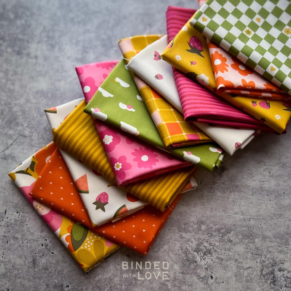 Joyful June by Sarah Hearts for FIGO Fabrics | 12 Prints | BUNDLE-275