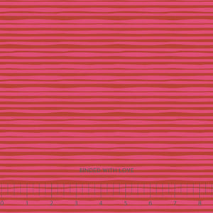 Stripe Pink 91119-22 | Joyful June by Sarah Hearts | Figo Fabrics