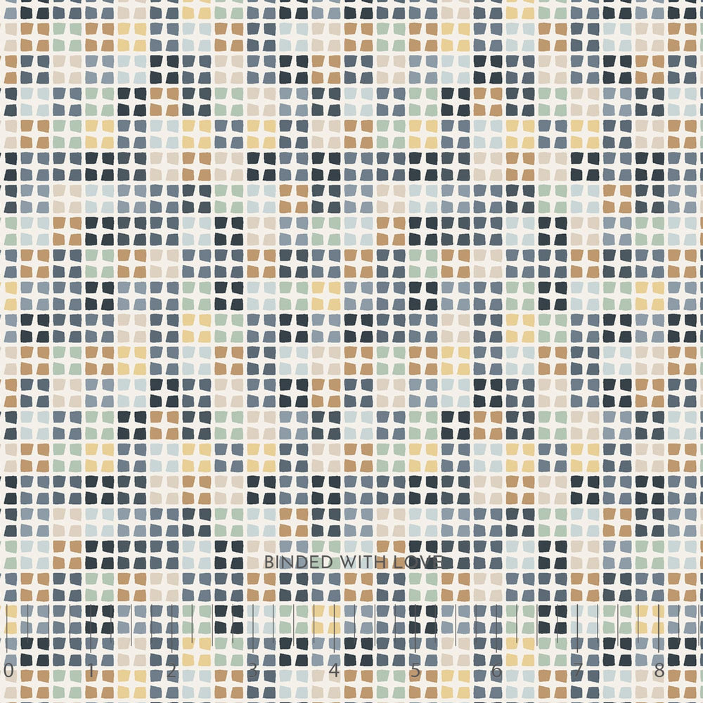 Candied Peel Blue Dusk DA103-BD2 | Sweet Treats by Day 51 | Cotton + Steel