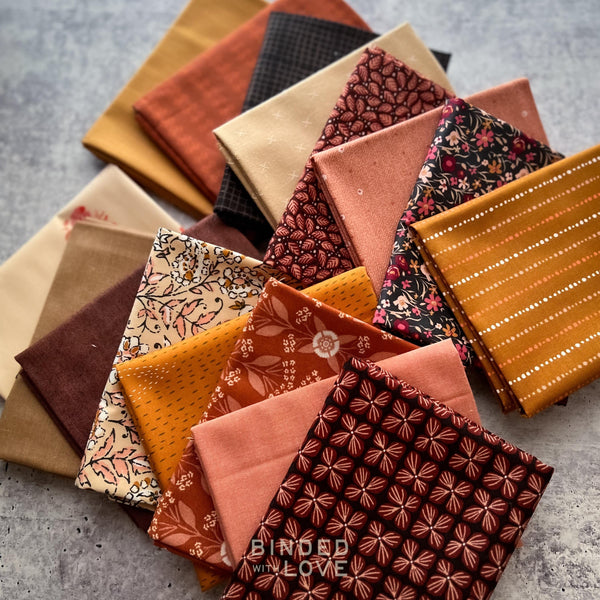 Cinnamon Grove Bundle | Curated 16 Fat Quarter Bundle | BUNDLE-274