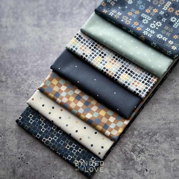 Sweet Treats by Day51 | Cotton + Steel | Denim Colorway 7 Prints | BUNDLE-279