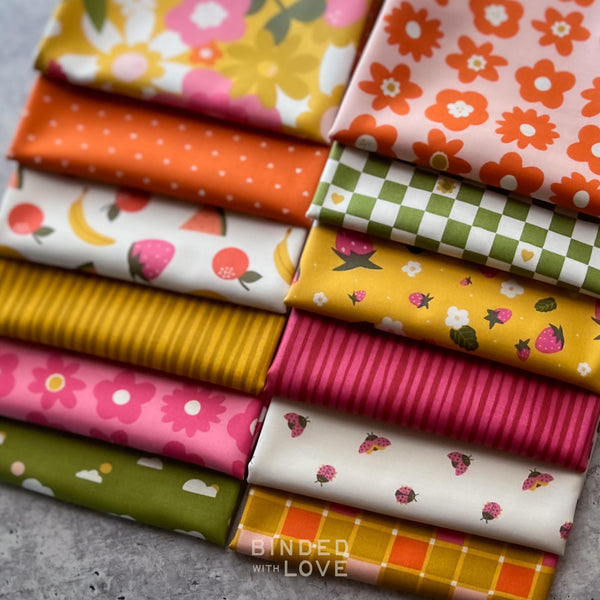 Joyful June by Sarah Hearts for FIGO Fabrics | 12 Prints | BUNDLE-275