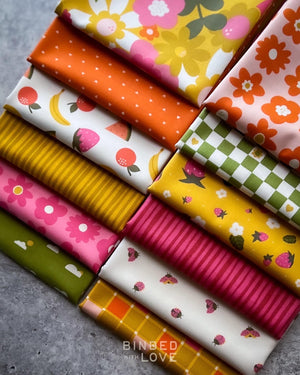 Blooms Pink 91116-21 | Joyful June by Sarah Hearts | Figo Fabrics