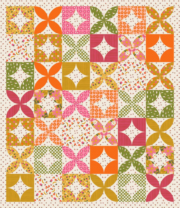 Ladybugs Cream 91117-11 | Joyful June by Sarah Hearts | Figo Fabrics