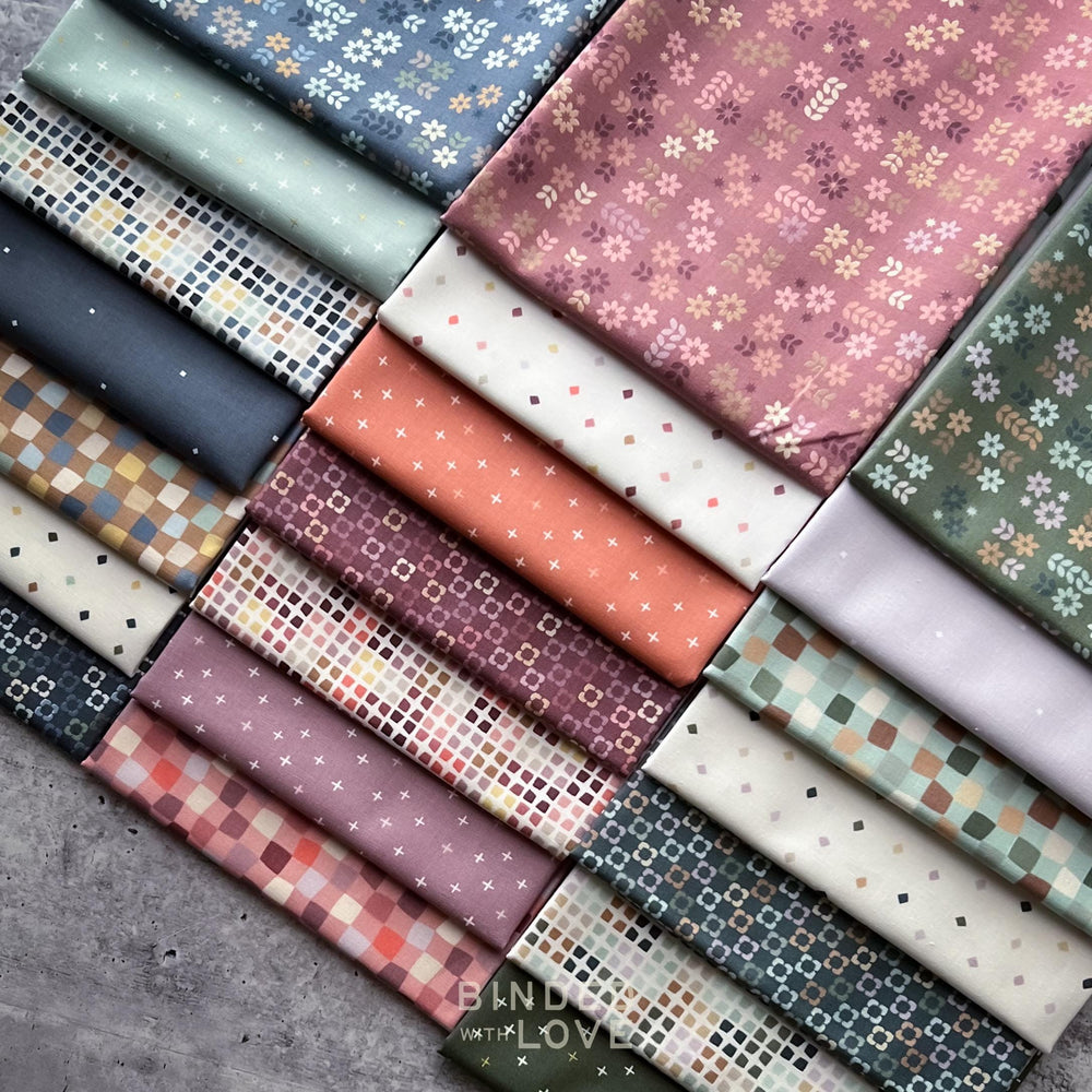Sweet Treats by Day51 | Cotton + Steel | Mauve Colorway 7 Prints | BUNDLE-277