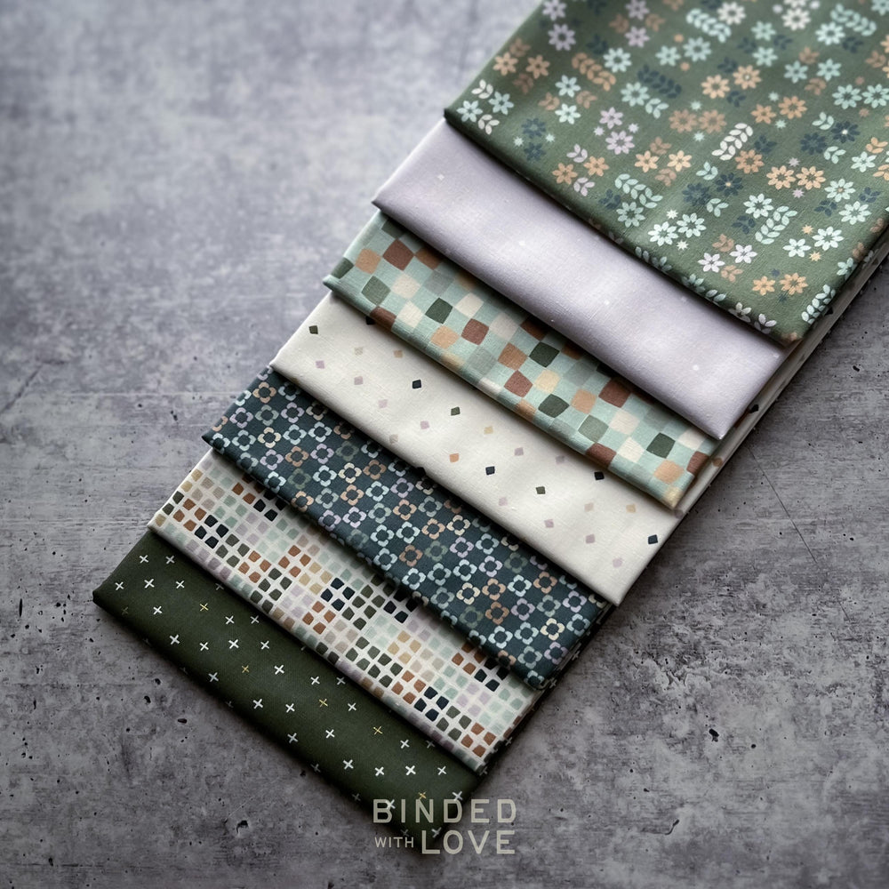 Sweet Treats by Day51 | Cotton + Steel | Olive Colorway 7 Prints | BUNDLE-278