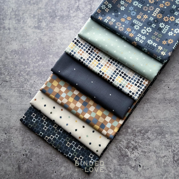 Sweet Treats by Day51 | Cotton + Steel | Denim Colorway 7 Prints | BUNDLE-279