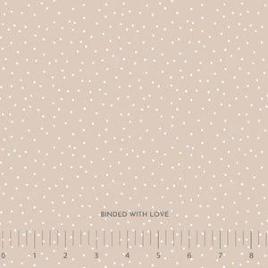 Dots Camel 92013-30 Cotton Fabric: Serenity Collection by Figo Fabrics