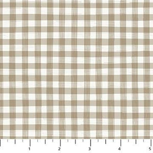 Gingham Taupe RC91129-14 | Humblebee by Amiee Parker | Figo Fabrics