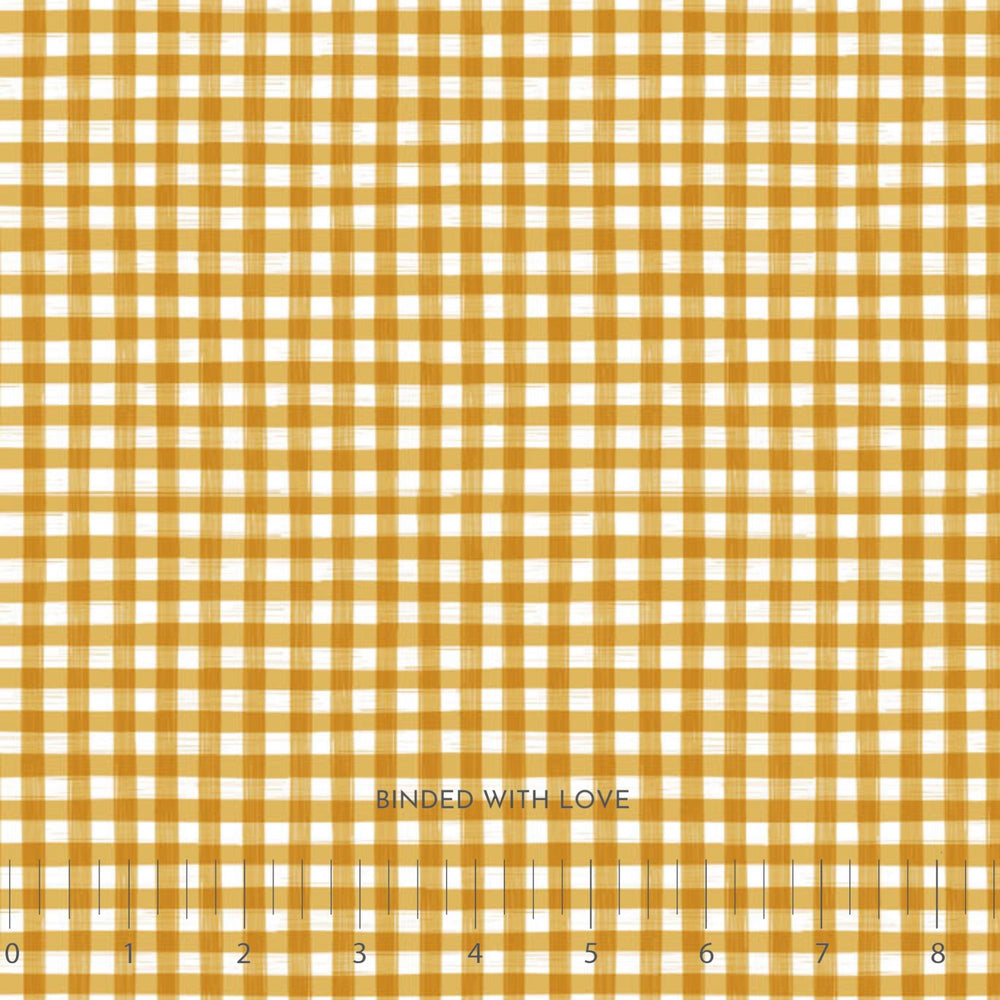 Gingham Yellow RC91129-55 | Humblebee by Amiee Parker | Figo Fabrics