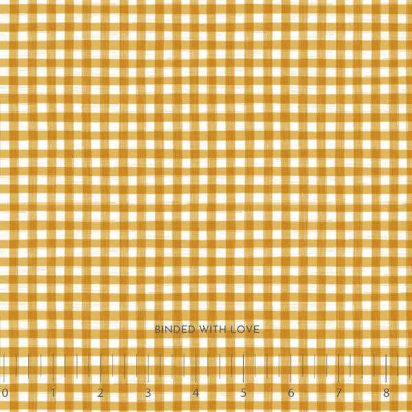 Gingham Yellow RC91129-55 | Humblebee by Amiee Parker | Figo Fabrics